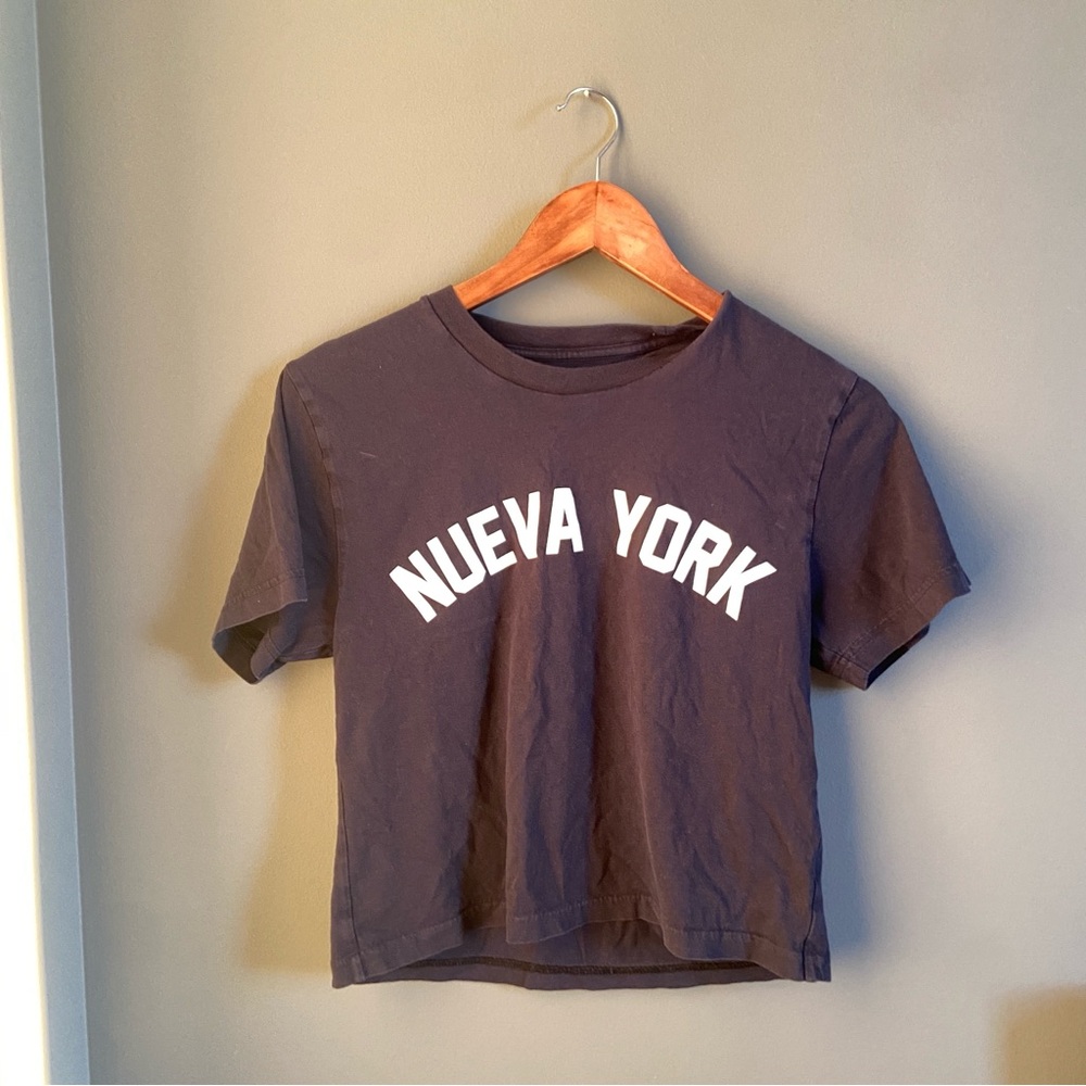 Aritzia La Notte Navy Nueva York Women's T-Shirt